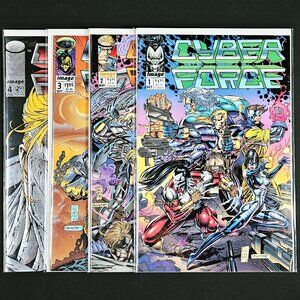 Cyberforce 1-4, Vol. 1 - 4 Book Lot (1992)